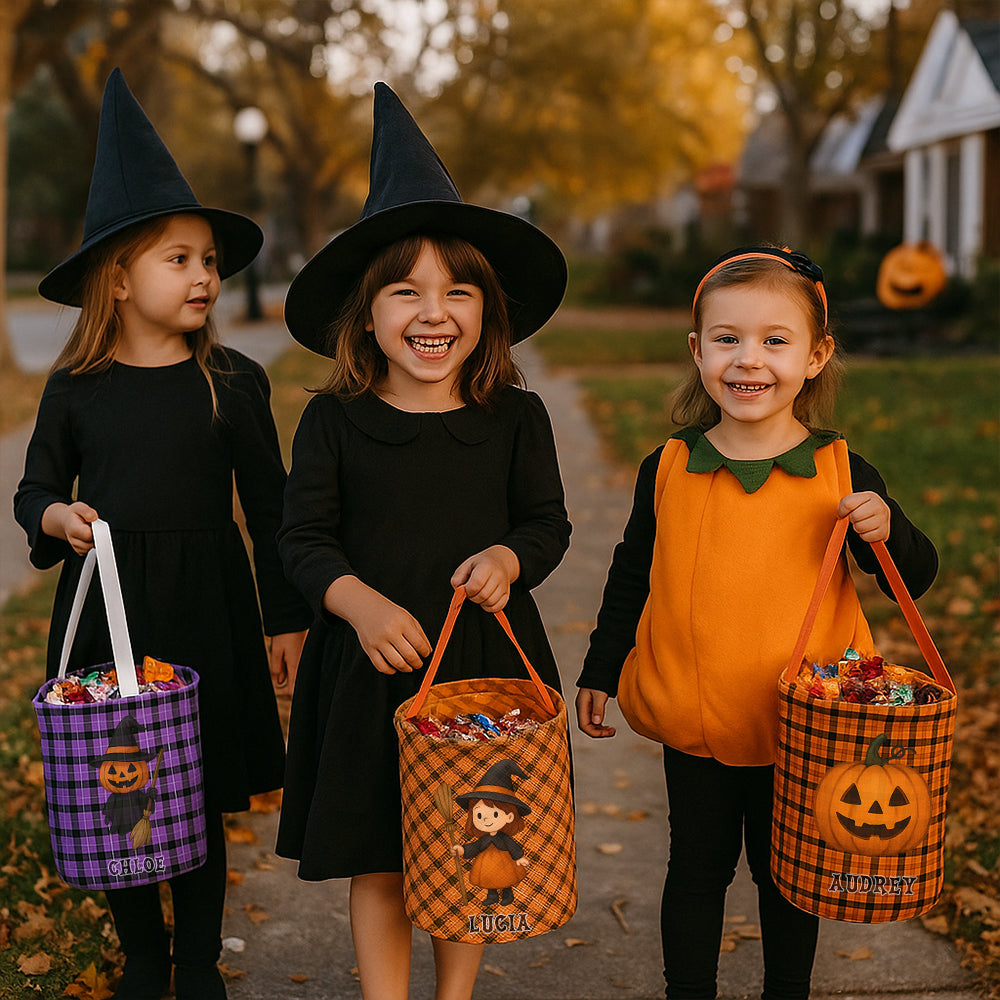 Personalized Halloween Candy Bag – Custom Character & Child’s Name