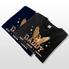 Amado como un papá: camisetas, sudaderas y sudaderas personalizadas para toda la familia, regalo para papá y abuelo. 