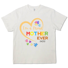 Soy una madre orgullosa y con corazón - Camisetas, sudaderas y sudaderas personalizadas 