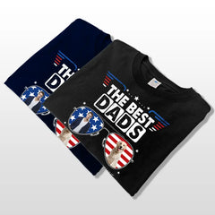 The Best Dads - Personalized Cotton T-shirts, Sweatshirts and Hoodies for Pet Lovers
