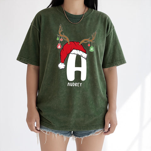 Personalized Vintage Christmas Matching Shirt – Custom Family & Couple Tee