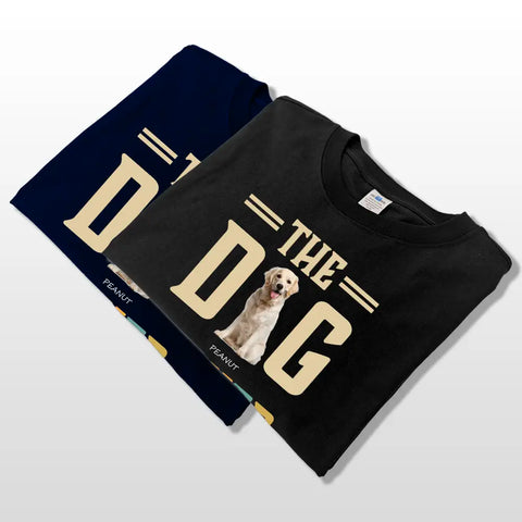 Meilleur papa de chien du monde - T-shirts, sweats et sweats à capuche en coton personnalisés