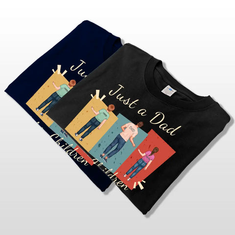 Solo un papá: camisetas, sudaderas y sudaderas personalizadas, regalo para papá y abuelo. 