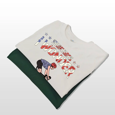 Je suis un cycliste - T-shirts, sweat-shirts et sweats à capuche personnalisés pour les passionnés de cyclisme 