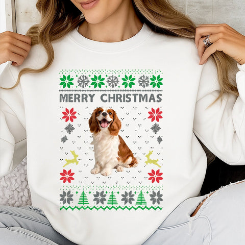 Personalized Christmas Pet Photo T-Shirt、Sweatshirt、 Hoodie