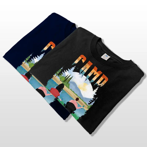 Camping Crew - Camisetas de algodón personalizadas, sudaderas, sudaderas con capucha, regalos para los amantes del camping 