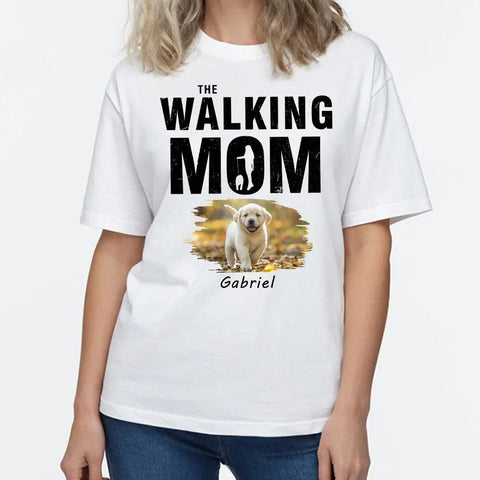 Camiseta, sudadera y sudadera premium personalizadas "The Walking Parents" - Perro - Regalo para dueños y amantes de las mascotas 