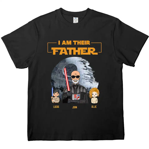 Yo soy su padre - ¡Camiseta y regalo personalizados para el Día del Padre!