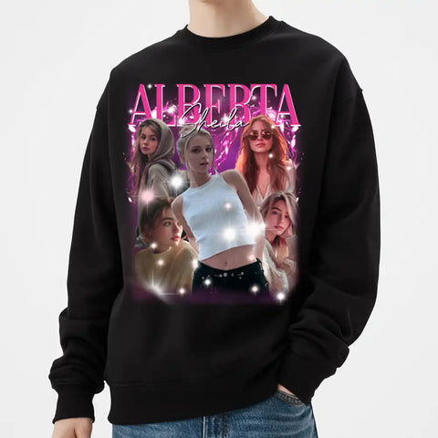 Camiseta personalizada de rap de la vieja escuela: un regalo vintage de los 90 para tu novia 