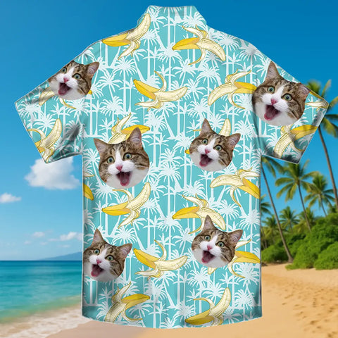 Your Face on a Hawaiian Shirt – Funny Custom Summer Gift