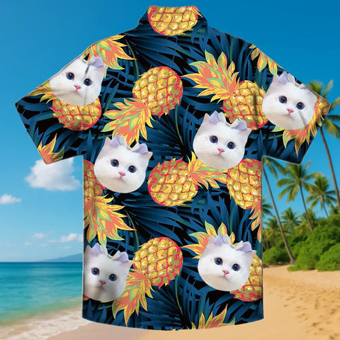 Custom Face Beach Shirt – Fun Gift for Him, Her, or Friends