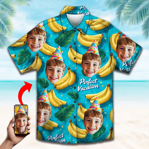 Camisa hawaiana personalizada con tus caras: un estilo veraniego único y divertido 