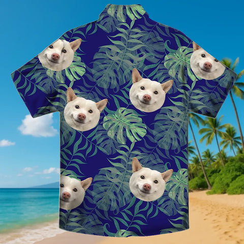 Custom Face Shirt – Vibrant Hawaiian Style for Summer Vibes