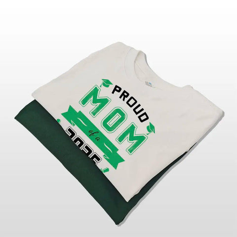 Pround  Mom of  a 2025 Senior- Personalized Unisex T-Shirts, Premium T-Shirts, Sweatshirts, Hoodies，Gift For Mother