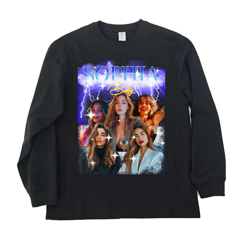 Camiseta de rap pirata vintage de los 90 personalizada - Camiseta retro de hip-hop personalizada - Regalo para amigos y familiares