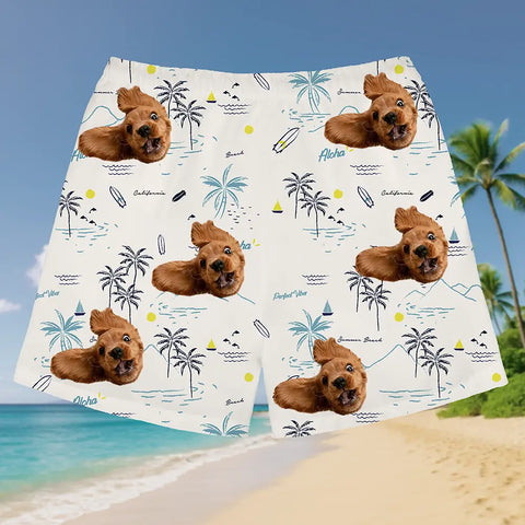 Tropical Photo Shorts – Personalized for Summer Fun