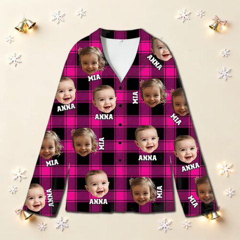 Family Christmas Pajamas – Personalized Photo Matching Set