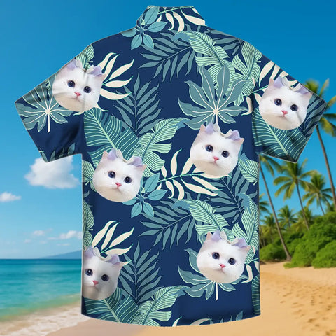 Face on Vacation – Personalized Summer Shirt with Tropical Flair