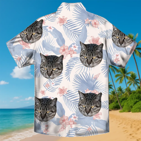 Camisa hawaiana personalizada con tu foto: un regalo divertido para las vacaciones 