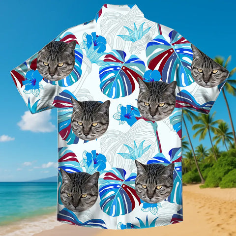 Custom Face Hawaiian Shirt – Funny Personalized Summer Gift