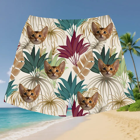 Personalized Hawaiian Shorts with Your Face – Unique Beachwear
