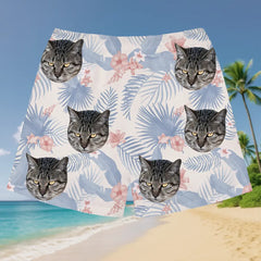 Pantalones cortos hawaianos personalizados con tu foto: un regalo divertido para las vacaciones