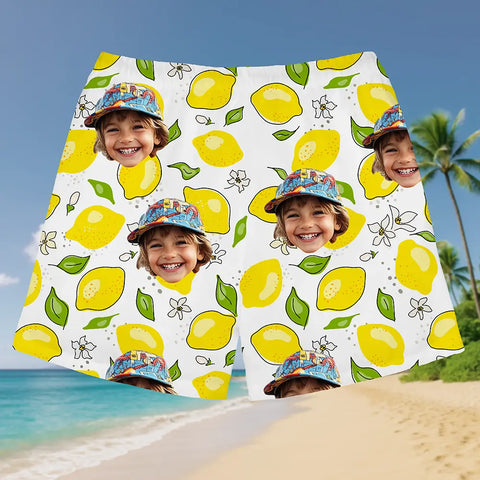 Custom Hawaiian Shorts with Your Photo – Personalized Vacation Gift