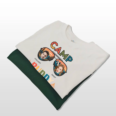 Camping Buddy me llama papá - Camisetas de algodón personalizadas, sudaderas, sudaderas con capucha, regalos para los amantes del camping 