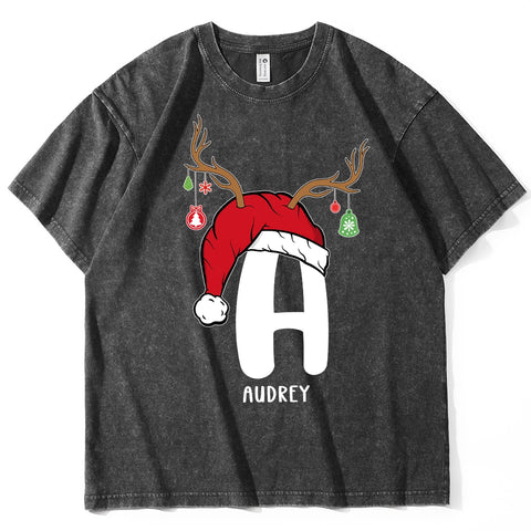 Personalized Vintage Christmas Matching Shirt – Custom Family & Couple Tee