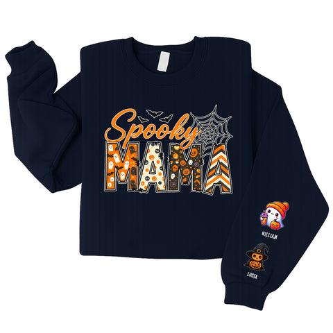 Halloween Gift for Mom – Personalized Sweatshirts with Cute Characters