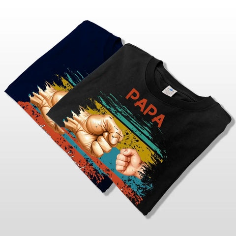 El mejor abuelo papá del mundo: camisetas de algodón personalizadas, sudaderas, sudaderas y regalos para papá. 