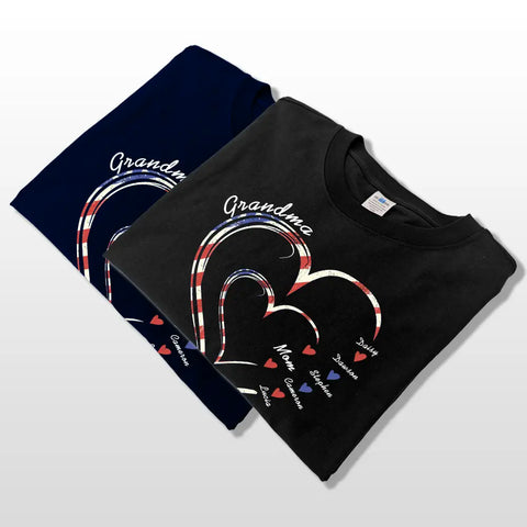 Être grand-mère rend ma vie complète - T-shirts, sweats à capuche et sweatshirts personnalisés pour la famille, cadeau pour maman, grand-mère 