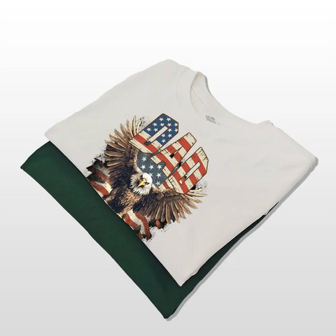 Papa aime comme un aigle déploie ses ailes - T-shirts personnalisés pour la famille, sweats à capuche, sweatshirts, cadeaux pour papa, grand-père