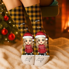 Personalized Custom Christmas Stocking - Gift For Family, Christmas Gift