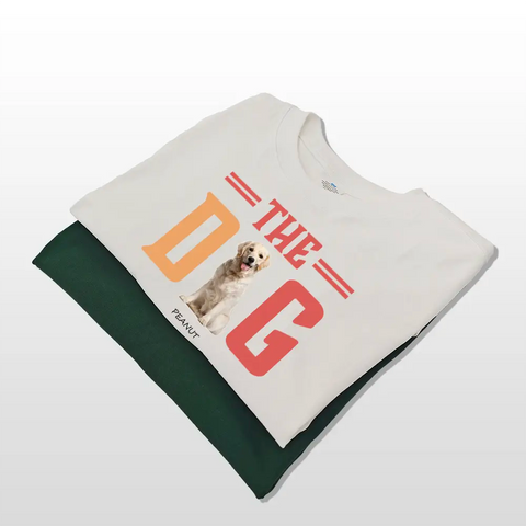 Meilleur papa de chien du monde - T-shirts, sweats et sweats à capuche en coton personnalisés