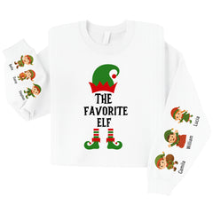 Personalized Christmas Elf Shirt – Customize Name & Traits