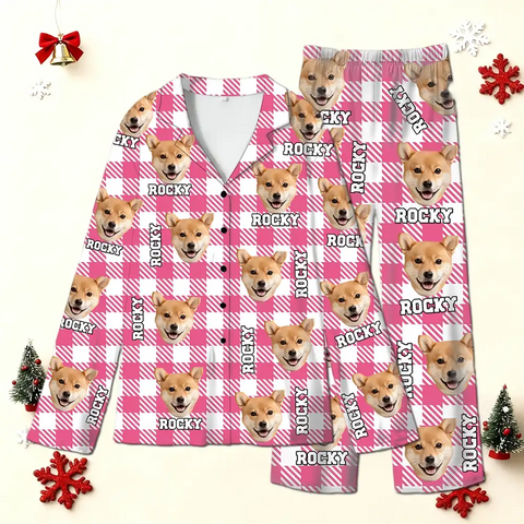 Custom Christmas Pajamas – Matching Family Photo Sleepwear