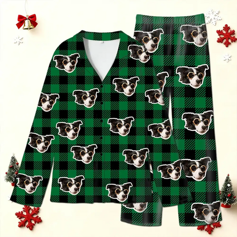 Custom Photo Family Pajamas – Personalized Christmas Sleepwear