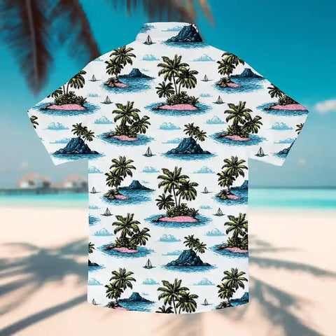 Photo Pet Print Hawaiian Shirt – Personalized Unisex Vacation Shirt
