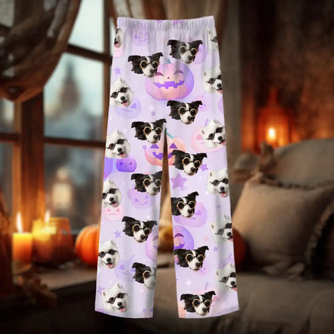 Personalized Dog & Cat Halloween Pajamas – Custom Pet Sleepwear Gift