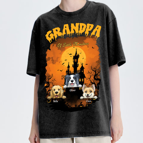 Custom Pet Halloween T-Shirts - Select your dog, add their name and choose a design