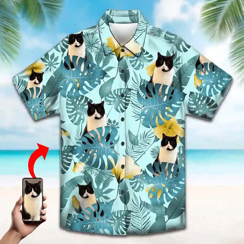 Design It, Wear It – Custom Face Tropical Shirt