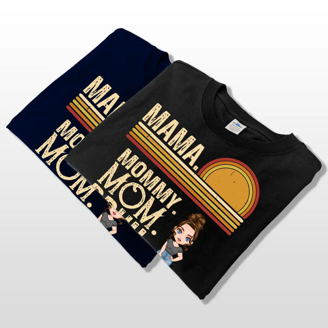 Personnalisation graphique - T-shirts, sweats à capuche et sweatshirts en coton premium personnalisés - Cadeaux pour maman