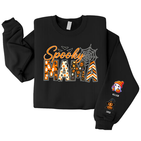 Halloween Gift for Mom – Personalized Sweatshirts with Cute Characters