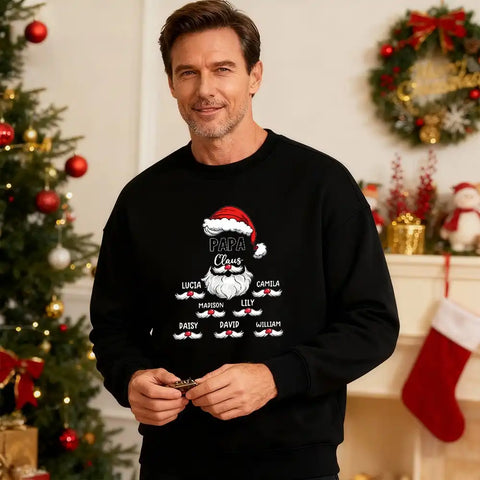 personalized Christmas sweatshirt