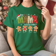 This Mama Loves Her Cookies – Custom Christmas Shirt、 Sweatshirt 、 Hoodie