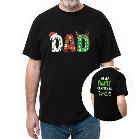 Personalized Grinch-themed family T-shirts, sweatshirts, and hoodies – double-sided print
