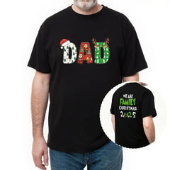 Personalized Grinch-themed family T-shirts, sweatshirts, and hoodies – double-sided print