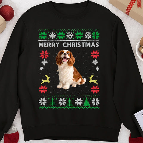 Personalized Christmas Pet Photo T-Shirt、Sweatshirt、 Hoodie