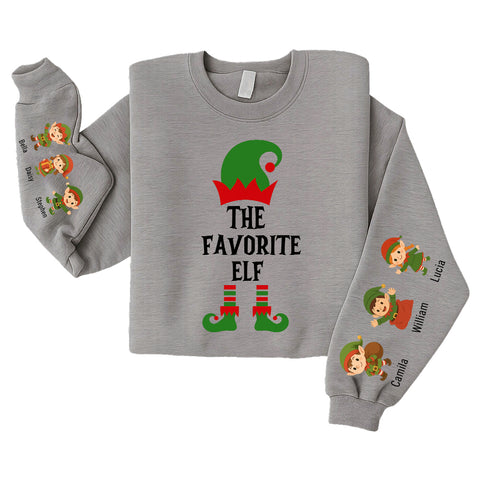 Personalized Christmas Elf Shirt – Customize Name & Traits